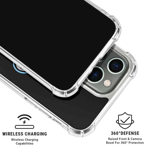 NHL Utah Mammoth Alternate Black iPhone 16 Pro Max Clear Case