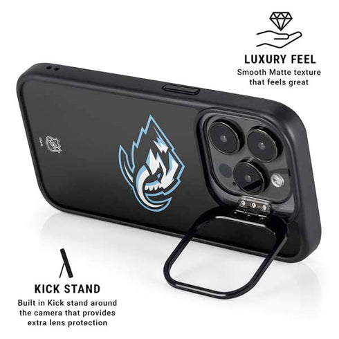 NHL Utah Mammoth Alternate Black iPhone 16 Pro Max Kickstand Case