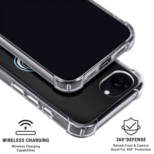 NHL Utah Mammoth Alternate Black iPhone 16e Clear Case