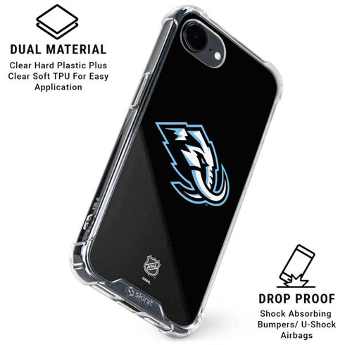 NHL Utah Mammoth Alternate Black iPhone 16e Clear Case