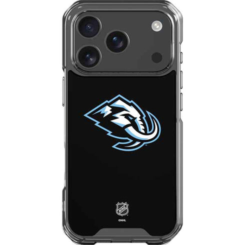 NHL Utah Mammoth Alternate Black iPhone 18 Pro Clear Case