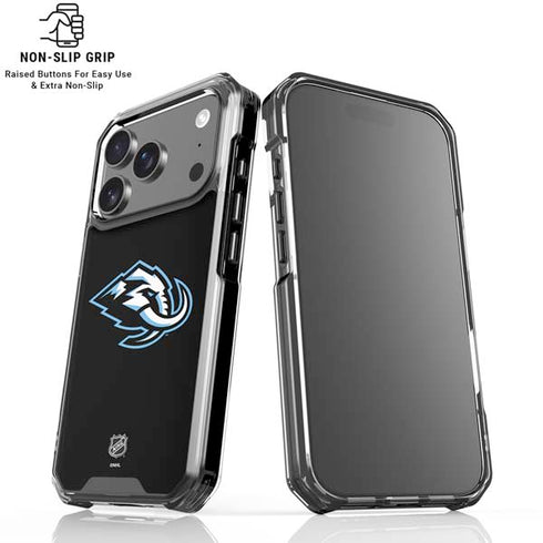 NHL Utah Mammoth Alternate Black iPhone 18 Pro Clear Case