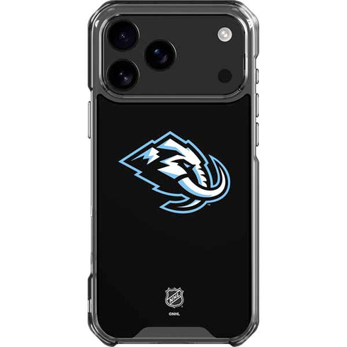 NHL Utah Mammoth Alternate Black iPhone 18 Pro Max Clear Case