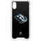 NHL Utah Mammoth Alternate Black iPhone XS Clear Case