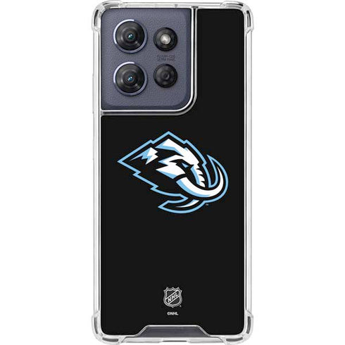 NHL Utah Mammoth Alternate Black Moto G 5G (2025) Clear Case
