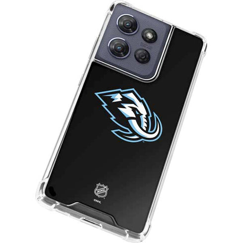 NHL Utah Mammoth Alternate Black Moto G 5G (2025) Clear Case