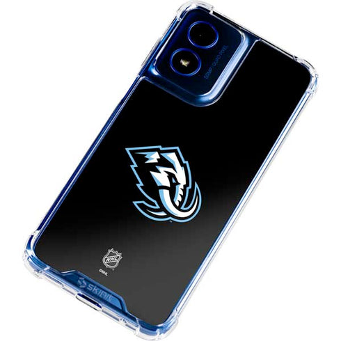 NHL Utah Mammoth Alternate Black Moto G Play 4G (2024) Clear Case