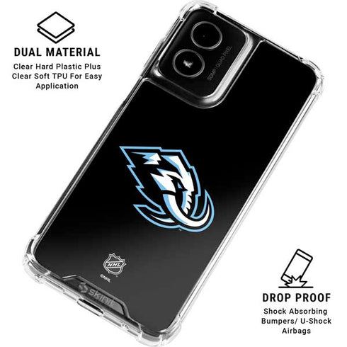 NHL Utah Mammoth Alternate Black Moto G Power 5G (2024) Clear Case