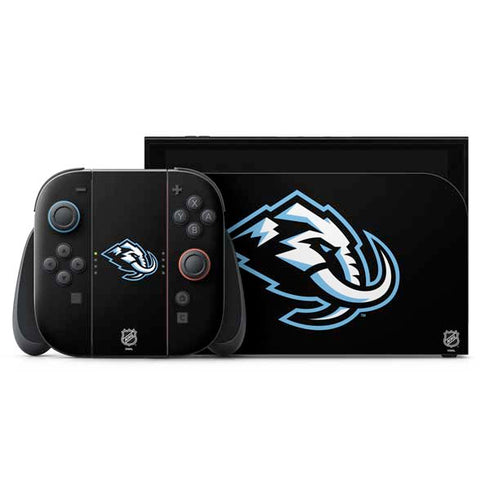 NHL Utah Mammoth Alternate Black Nintendo Switch 2 (2025) with Joy-Con Skin