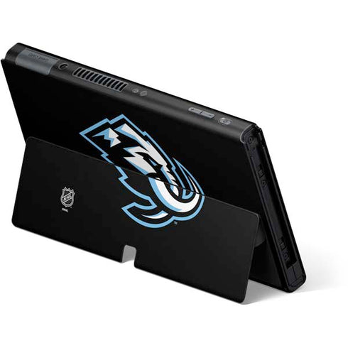NHL Utah Mammoth Alternate Black Nintendo Switch OLED (2021) Skin
