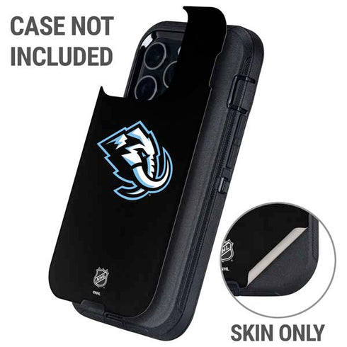 NHL Utah Mammoth Alternate Black Otterbox Defender iPhone Skin