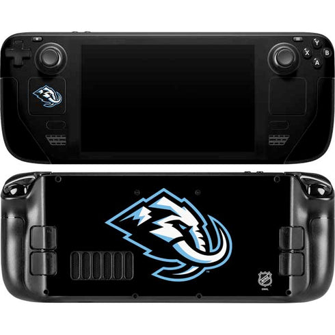 NHL Utah Mammoth Alternate Black Steam Deck Handheld Gaming Computer OLED Skin