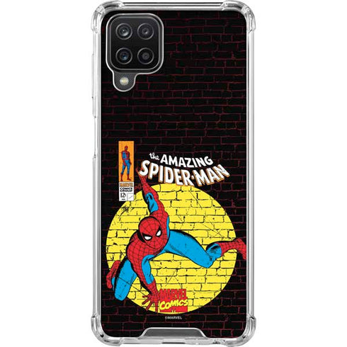 Marvel Classic Comics Amazing Spider-Man 70 Galaxy A12 Clear Case