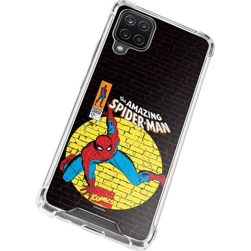Marvel Classic Comics Amazing Spider-Man 70 Galaxy A12 Clear Case