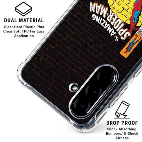 Marvel Classic Comics Amazing Spider-Man 70 Galaxy A36 5G Clear Case