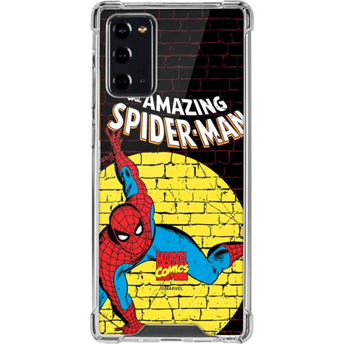 Marvel Classic Comics Amazing Spider-Man 70 Galaxy Note20 5G Clear Case