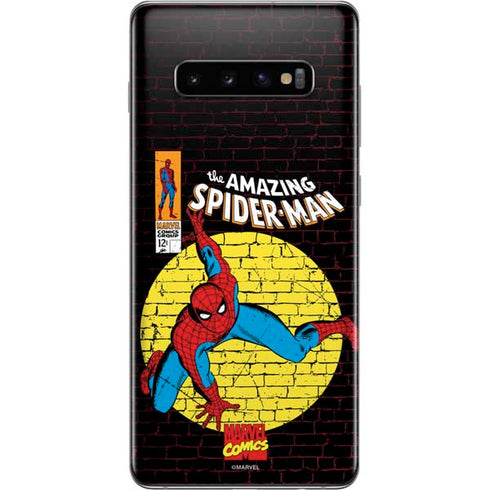 Marvel Classic Comics Amazing Spider-Man 70 Galaxy S10 Plus Skin