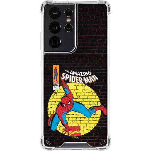 Marvel Classic Comics Amazing Spider-Man 70 Galaxy S21 Ultra 5G Clear Case