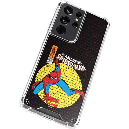 Marvel Classic Comics Amazing Spider-Man 70 Galaxy S21 Ultra 5G Clear Case