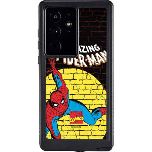 Marvel Classic Comics Amazing Spider-Man 70 Galaxy S24 Ultra Waterproof Case