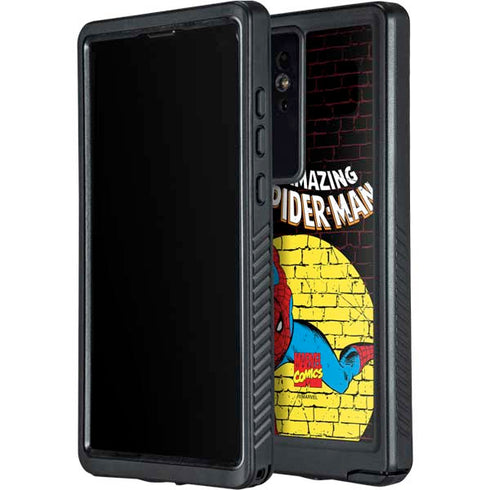 Marvel Classic Comics Amazing Spider-Man 70 Galaxy S24 Ultra Waterproof Case