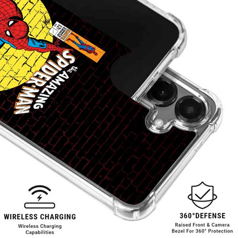 Marvel Classic Comics Amazing Spider-Man 70 Galaxy S26 Plus Clear Case