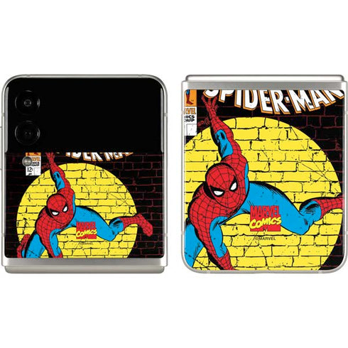 Marvel Classic Comics Amazing Spider-Man 70 Galaxy Z Flip3 5G Skin