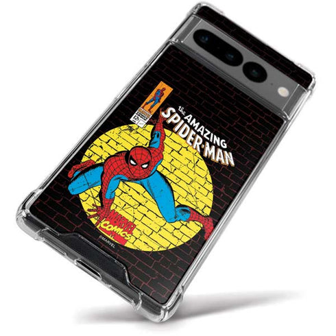 Marvel Classic Comics Amazing Spider-Man 70 Google Pixel 7 Pro Clear Case