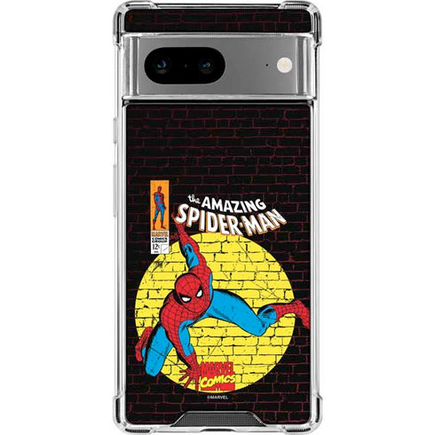 Marvel Classic Comics Amazing Spider-Man 70 Google Pixel 8a Clear Case
