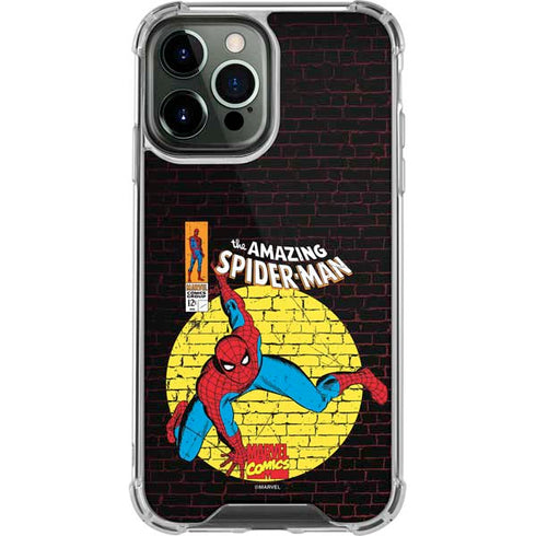 Marvel Classic Comics Amazing Spider-Man 70 iPhone 14 Pro Max Clear Case