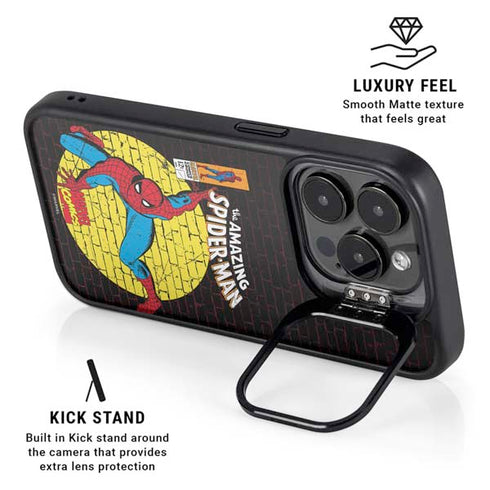 Marvel Classic Comics Amazing Spider-Man 70 iPhone 14 Pro Max Kickstand Case