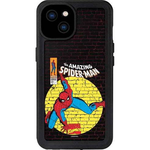 Marvel Classic Comics Amazing Spider-Man 70 iPhone 15 Plus Waterproof Case