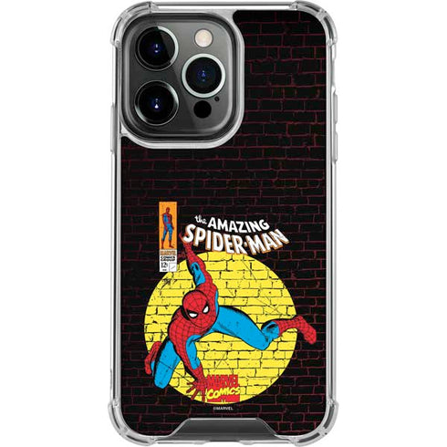 Marvel Classic Comics Amazing Spider-Man 70 iPhone 15 Pro Clear Case