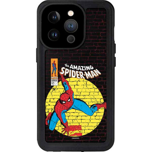 Marvel Classic Comics Amazing Spider-Man 70 iPhone 15 Pro Waterproof Case