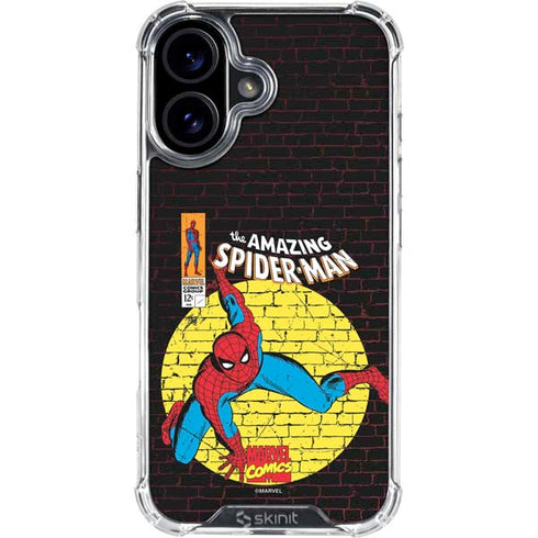 Marvel Classic Comics Amazing Spider-Man 70 iPhone 16 Clear Case