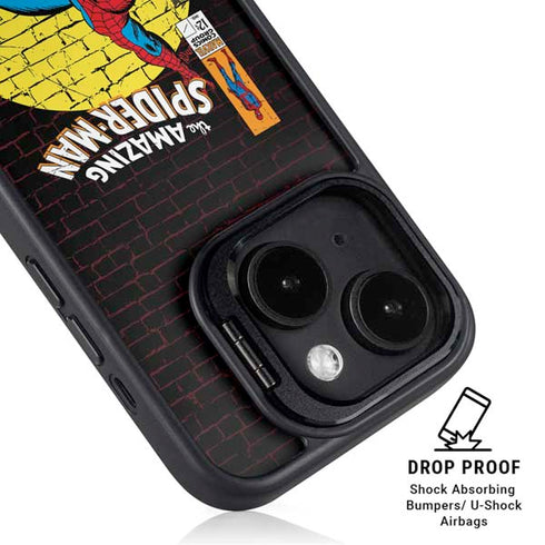 Marvel Classic Comics Amazing Spider-Man 70 iPhone 16 Plus Kickstand Case