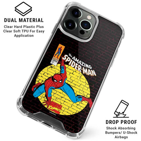 Marvel Classic Comics Amazing Spider-Man 70 iPhone 16 Pro Max Clear Case