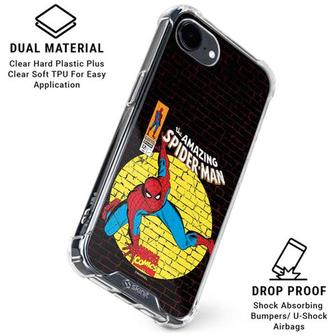 Marvel Classic Comics Amazing Spider-Man 70 iPhone 16e Clear Case