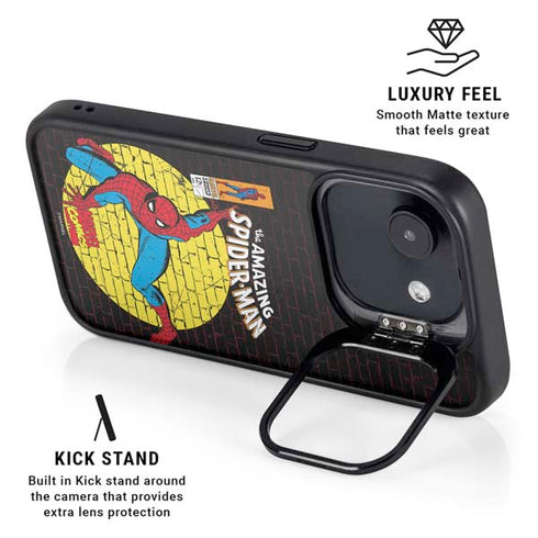 Marvel Classic Comics Amazing Spider-Man 70 iPhone 16e Kickstand Case