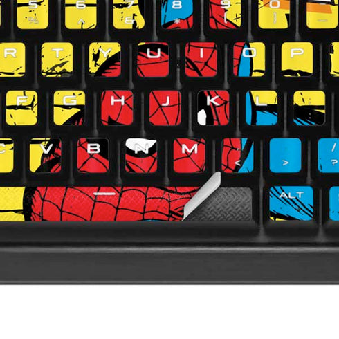 Marvel Classic Comics Amazing Spider-Man 70 K95 RGB PLATINUM Mechanical Gaming Keyboard Skin