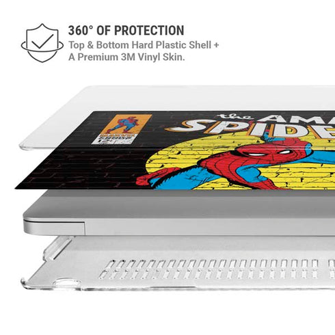 Marvel Classic Comics Amazing Spider-Man 70 MacBook Air 13in M1 (2021) Case plus Skin