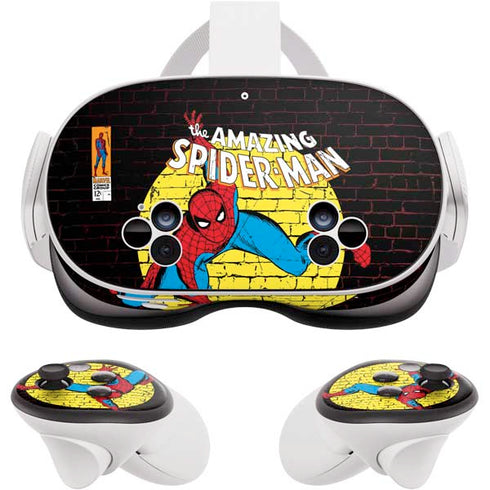 Marvel Classic Comics Amazing Spider-Man 70 Meta Quest 3S Skin