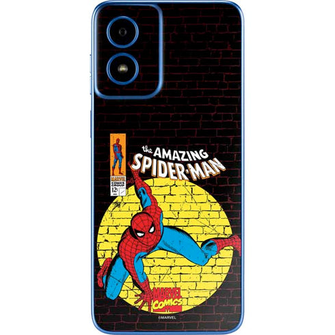 Marvel Classic Comics Amazing Spider-Man 70 Moto G Play 4G (2024) Skin