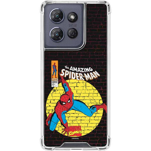 Marvel Classic Comics Amazing Spider-Man 70 Moto G Play 5G (2025) Clear Case