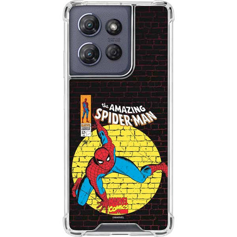 Marvel Classic Comics Amazing Spider-Man 70 Moto G Power 5G (2025) Clear Case