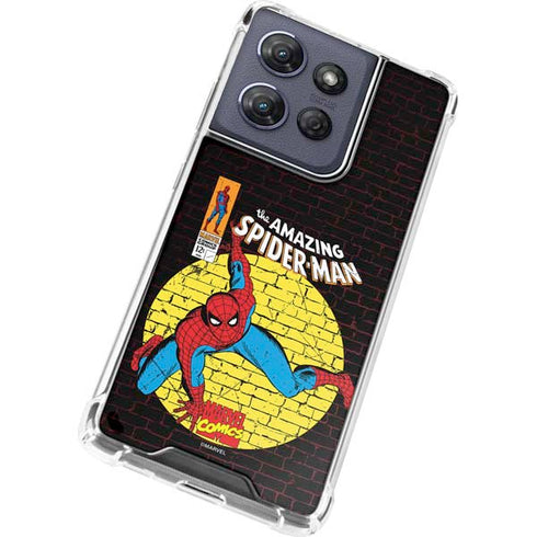 Marvel Classic Comics Amazing Spider-Man 70 Moto G Stylus 5G (2025) Clear Case