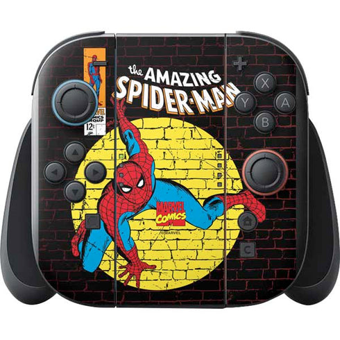 Marvel Classic Comics Amazing Spider-Man 70 Nintendo Switch 2 (2025) with Joy-Con Skin