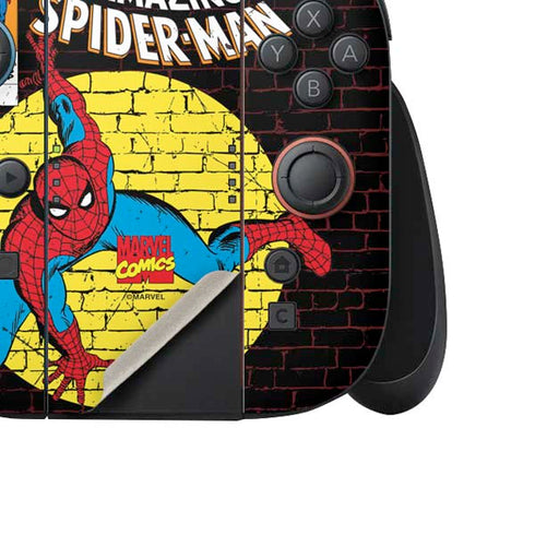 Marvel Classic Comics Amazing Spider-Man 70 Nintendo Switch 2 (2025) Joy-Con Controller Skin