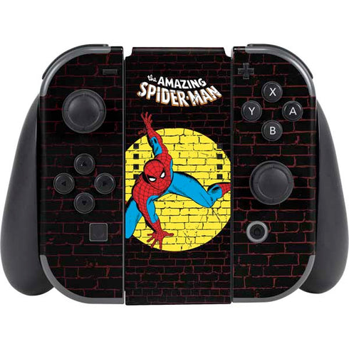 Marvel Classic Comics Amazing Spider-Man 70 Nintendo Switch (2017-2021) Joy-Con Controller Skin