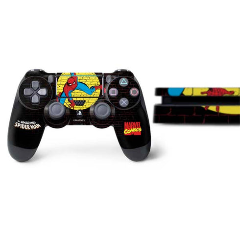 Marvel Classic Comics Amazing Spider-Man 70 PS4 Slim Bundle Skin
